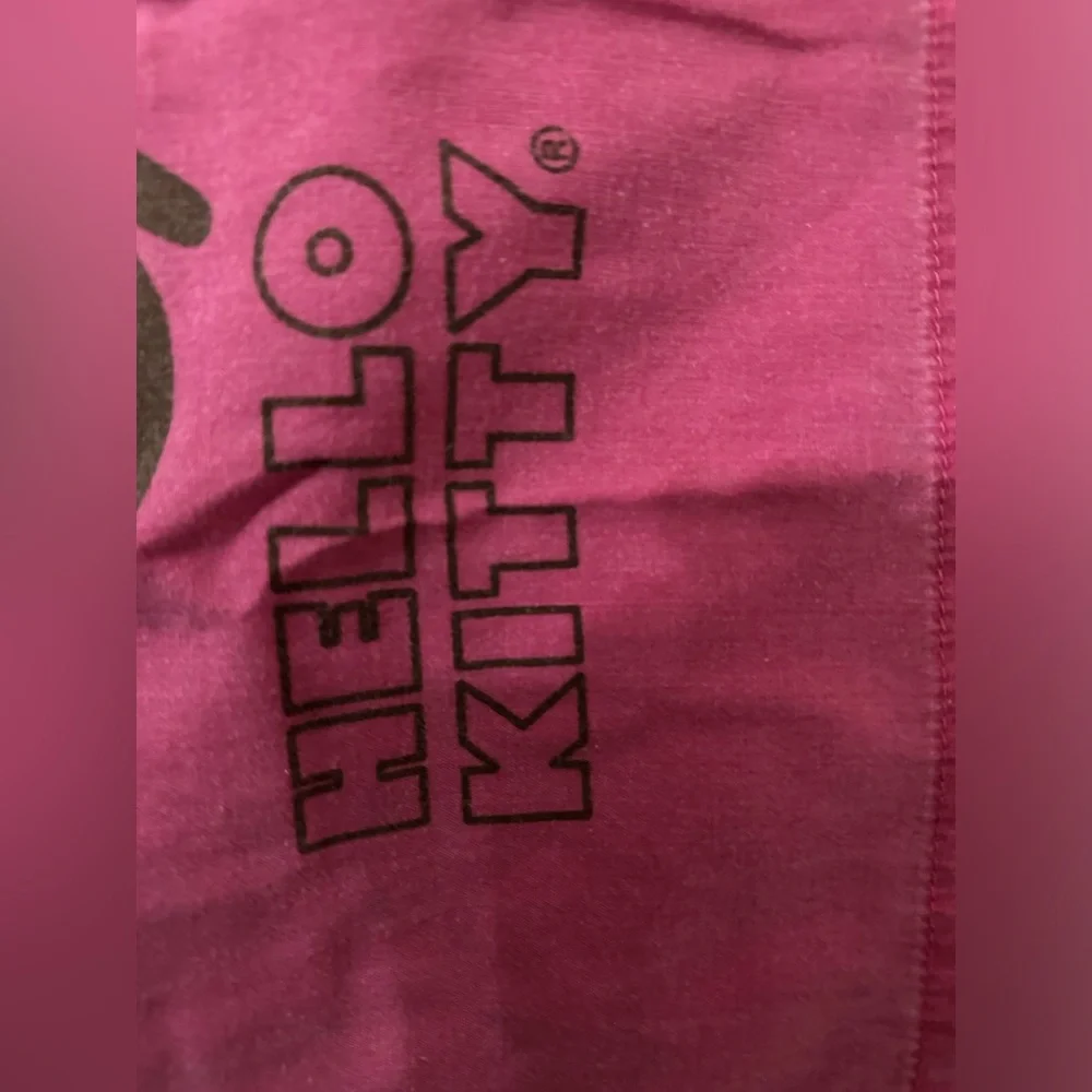 Hello Kitty Double Sided Printed Pillow Case  19 1/2 by 29 1/2 faded a tad ⚠️